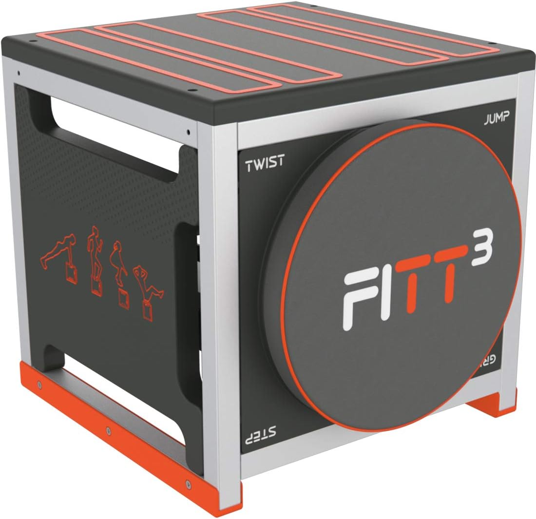 New Image Unisex’s FITT Cube Total Body Workout, High Intensity Interval Training Machine, Accent Color Varies
