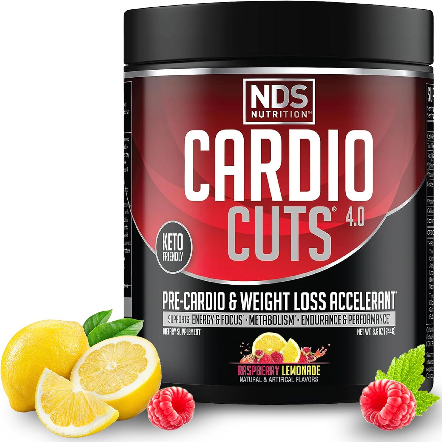 Cardio Cuts 4.0 – Raspberry Lemonade – 8.6 oz.