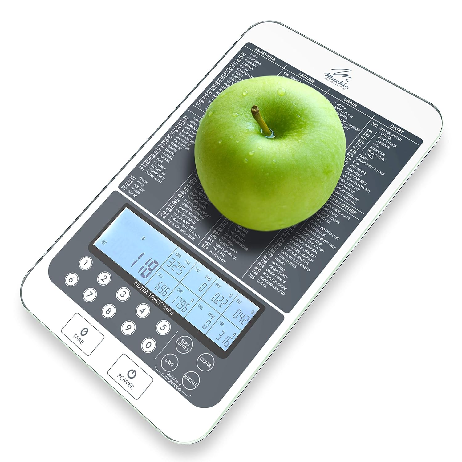 NUTRA TRACK™ Ultimate Food Kitchen & Nutrition Scale – Your Personal Nutritionist at Home! Powered by USDA Data, Designed for Precision in Seattle, WA