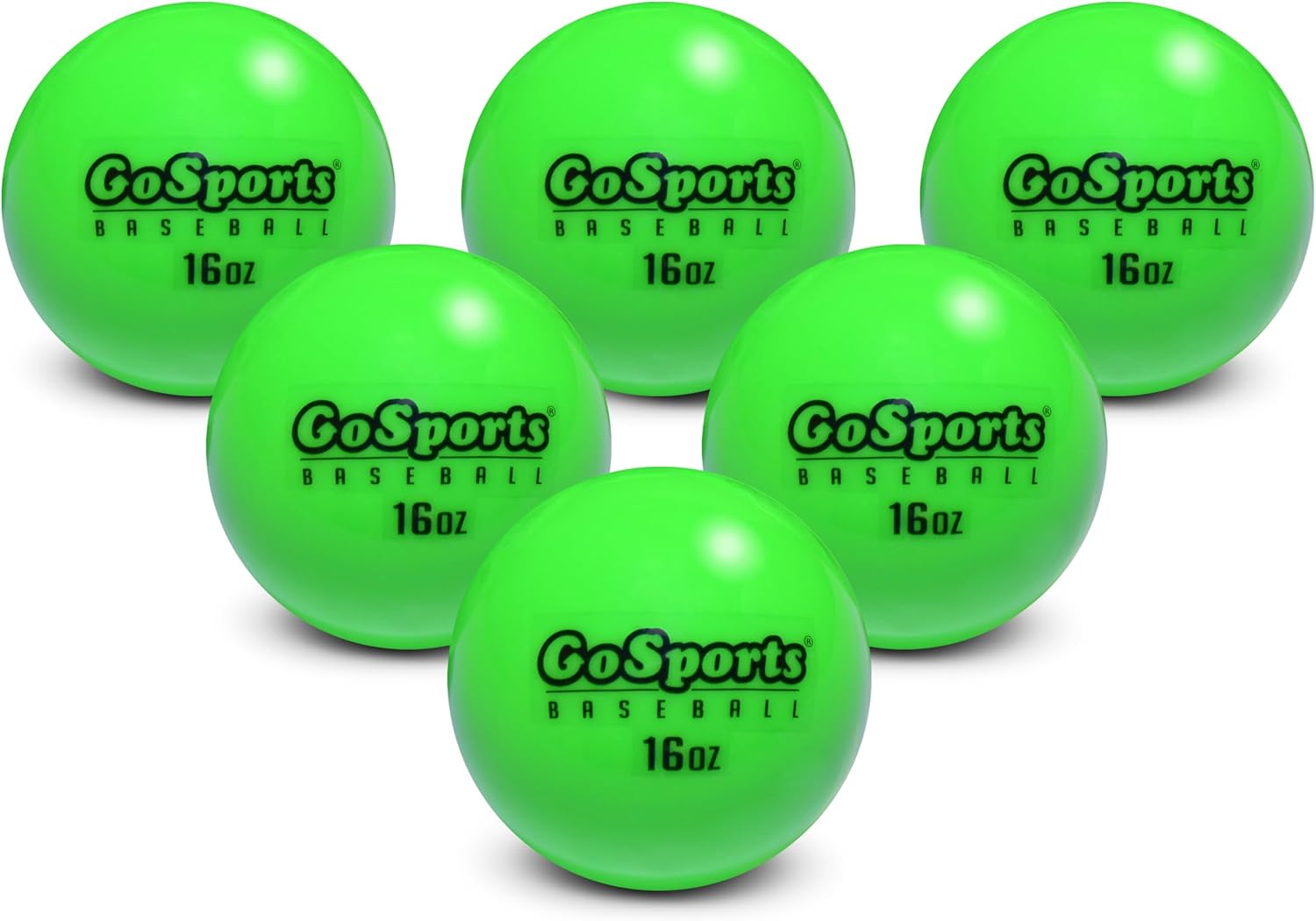 GoSports Weighted Training Balls – Choose Baseball or Softball – Hitting & Pitching Training for All Skill Levels – Improve Power and Mechanics