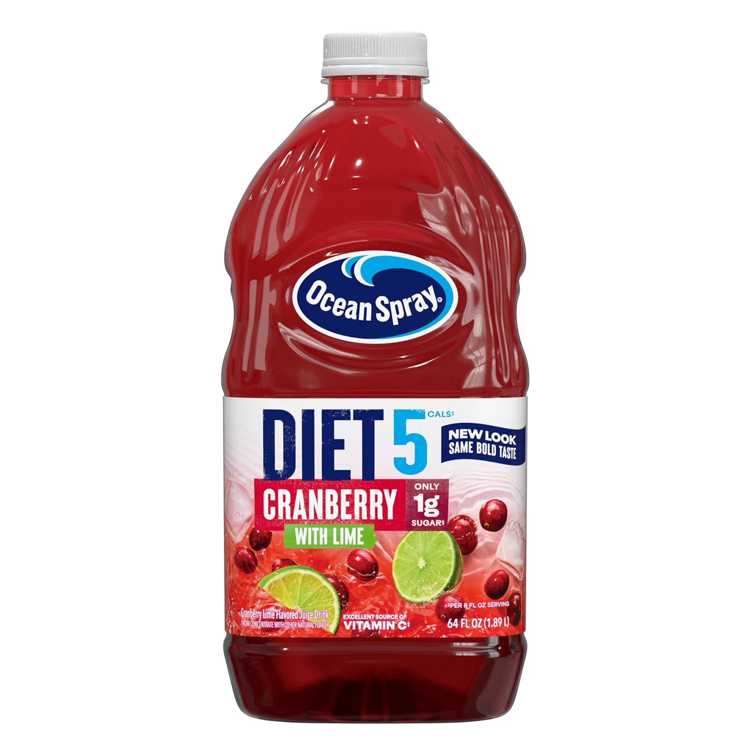 Ocean Spray® Diet Cranberry with Lime Juice Drink, 64 Fl Oz Bottle
