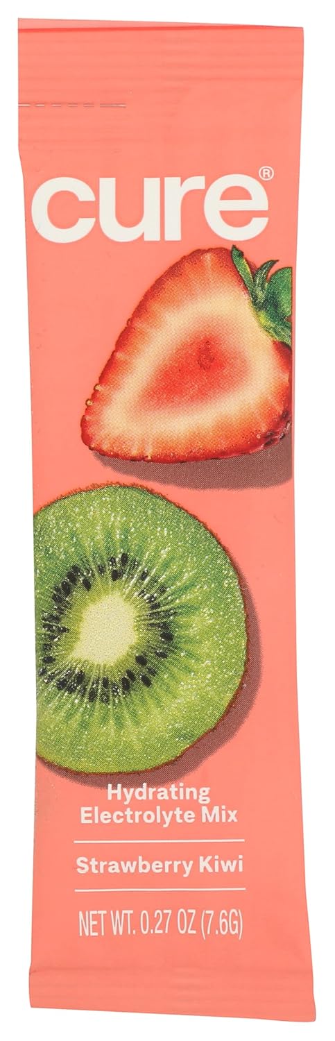 Cure Hydration Strawberry Kiwi Hydration Mix Sgl, 0.27 OZ